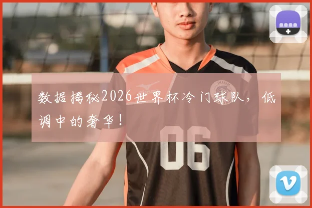 数据揭秘2026世界杯冷门球队，低调中的奢华！